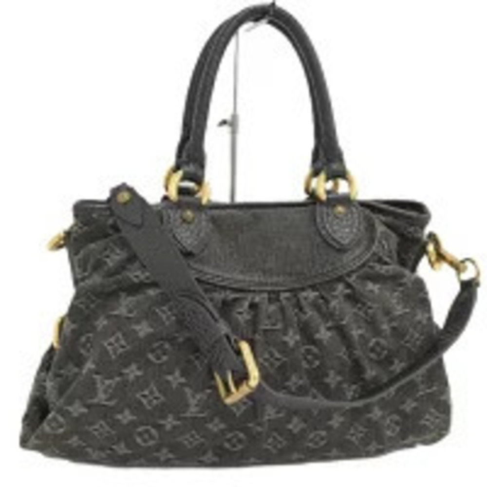 LOUIS VUITTON Neo Cabby Shoulder Bag Monogram Denim